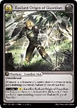 Radiant Origin of Guardian (120), Radiant Origins — Grand Archive card price