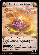 Rapid Deployment Nexus (367), Radiant Origins — Grand Archive card price