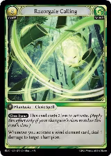 Razorgale Calling (273), Radiant Origins — Grand Archive card price