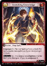 Scorching Knowledge (199), Radiant Origins — Grand Archive card price