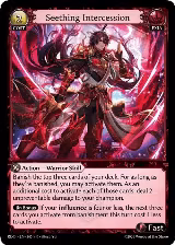 Seething Intercession (345), Radiant Origins — Grand Archive card price