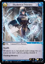 Shademist Priestess (242), Radiant Origins — Grand Archive card price