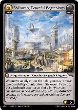 Shilowen, Peaceful Beginnings (141), Radiant Origins — Grand Archive card price