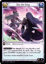 Slay the King (332), Radiant Origins — Grand Archive card price