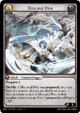 Slice and Dice (145), Radiant Origins — Grand Archive card price