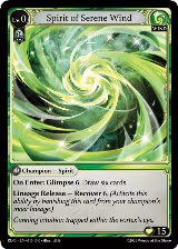 Spirit of Serene Wind (010) — card price