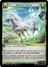 Spurred Gallop (286), Radiant Origins — Grand Archive card price