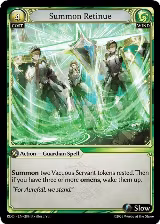 Summon Retinue (289), Radiant Origins — Grand Archive card price