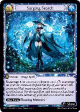 Surging Search (308), Radiant Origins — Grand Archive card price