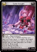 Table Straight (155), Radiant Origins — Grand Archive card price