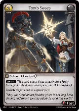 Tomb Sweep (157), Radiant Origins — Grand Archive card price