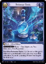 Twinstar Tonic (321), Radiant Origins — Grand Archive card price