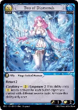 Two of Diamonds (250), Radiant Origins — Grand Archive card price