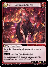 Varuckan Acolyte (202), Radiant Origins — Grand Archive card price