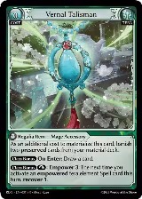 Vernal Talisman (037) — card price