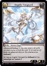 Angelic Vanguard (Curio Foil) (045) — card price