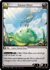 Banner Slime (Curio Foil) (054), Radiant Origins — Grand Archive card price