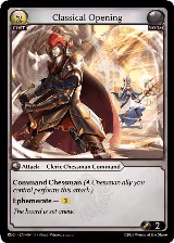 Classical Opening (Curio Foil) (064), Radiant Origins — Grand Archive card price