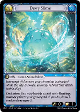 Dewy Slime (Curio Foil) (212), Radiant Origins — Grand Archive card price