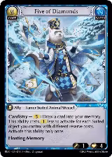 Five of Diamonds (Curio Foil) (218), Radiant Origins — Grand Archive card price