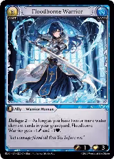 Floodborne Warrior (Curio Foil) (220), Radiant Origins — Grand Archive card price