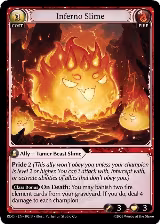 Inferno Slime (Curio Foil) (192), Radiant Origins — Grand Archive card price