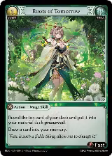 Roots of Tomorrow (Curio Foil) (389), Radiant Origins — Grand Archive card price