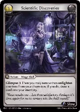 Scientific Discoveries (Curio Foil) (137), Radiant Origins — Grand Archive card price