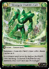 Silvergale Obelith's Call (Curio Foil) (282), Radiant Origins — Grand Archive card price