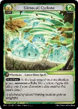 Slimecall Cyclone (Curio Foil) (284), Radiant Origins — Grand Archive card price