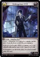 Unforgotten Will (Curio Foil) (163), Radiant Origins — Grand Archive card price