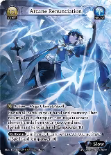 Arcane Renunciation (299), Radiant Origins — Grand Archive card price