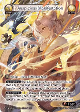 Auspicious Manifestation (348), Radiant Origins — Grand Archive card price
