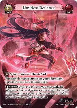 Limitless Defiance (343), Radiant Origins — Grand Archive card price