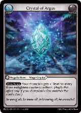 Crystal of Argus (004), Radiant Origins — Grand Archive card price