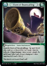 Horn of Beastcalling (006) — card price