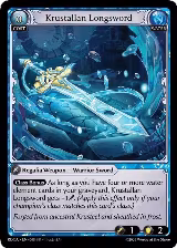 Krustallan Longsword (008) — card price