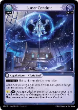 Lunar Conduit (009), Radiant Origins — Grand Archive card price