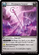 Prismspire Scepter (015), Radiant Origins — Grand Archive card price
