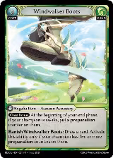 Windwalker Boots (021), Radiant Origins — Grand Archive card price