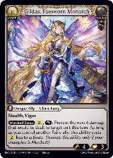 Gildas, Faesworn Monarch (016), Mordred Re: Collection, Aurelian Regent — Grand Archive card price