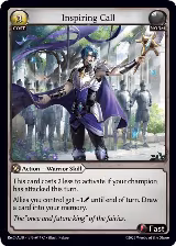 Inspiring Call (017) — card price