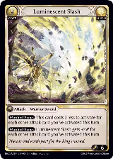 Luminescent Slash (034) — card price