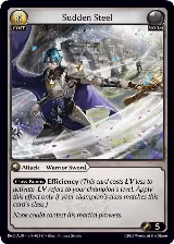 Sudden Steel (021) — card price