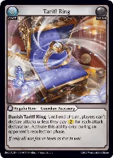 Tariff Ring (011) — card price