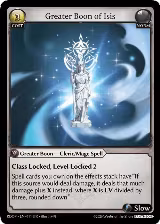 Greater Boon of Isis (011) — card price