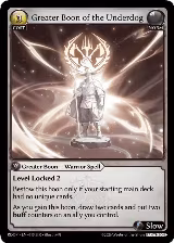 Greater Boon of the Underdog (013) — card price