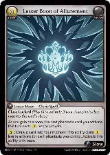 Lesser Boon of Allurement (016) — card price