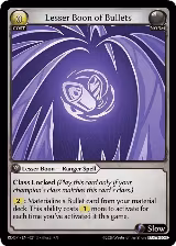 Lesser Boon of Bullets (021) — card price