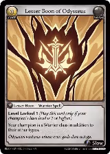 Lesser Boon of Odysseus (032) — card price